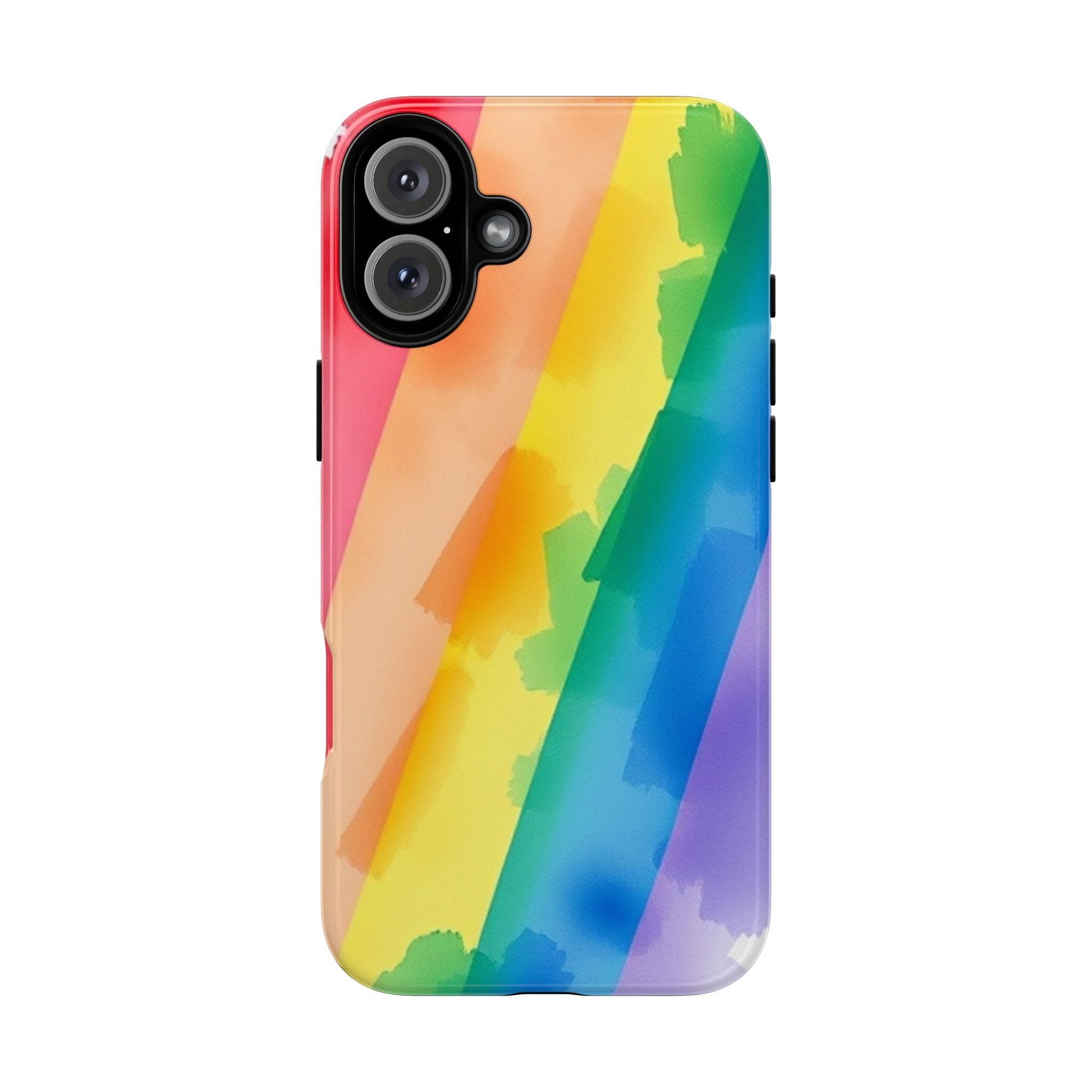 Rainbow Watercolor Art Tough Cases For Android & iPhone
