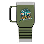 Listen To the Wild, Nature is My Religion Travel Mug - 20oz