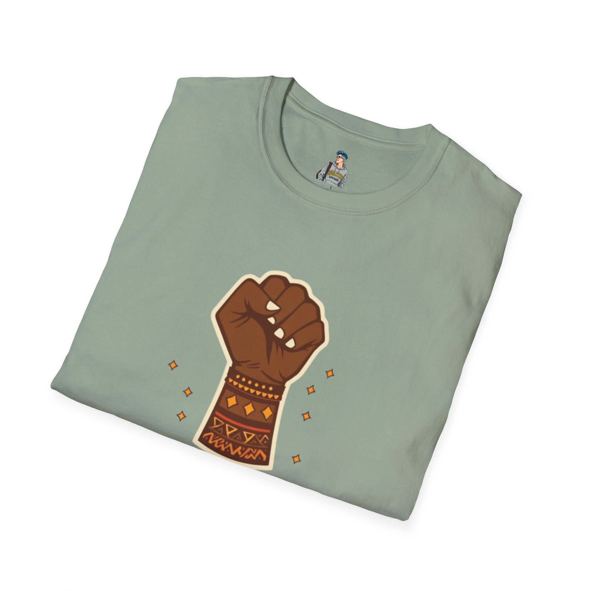 Empowering  Keep Your Brown Fist in the Sky Unisex T-Shirt