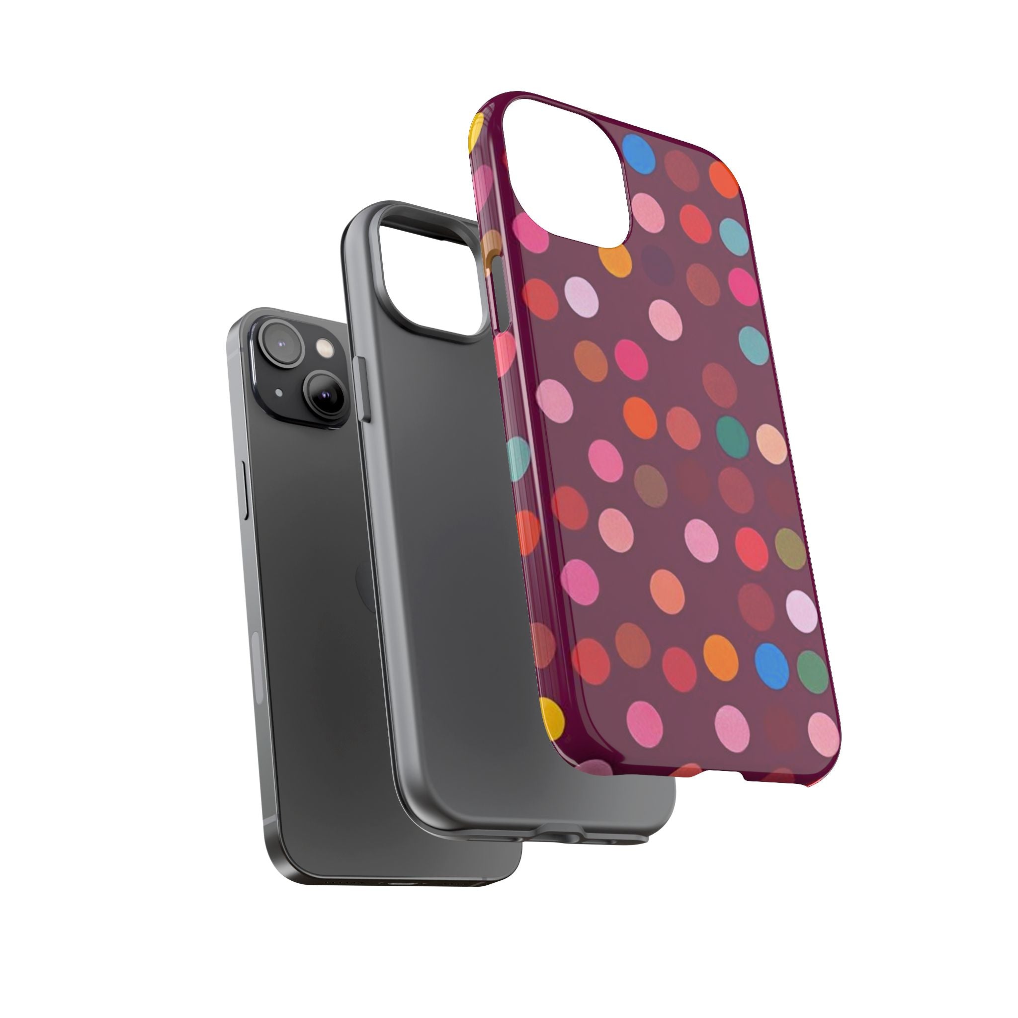 Polka Dot Tough Case for iPhone