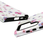 Pink Wildflower Tough Case for Android