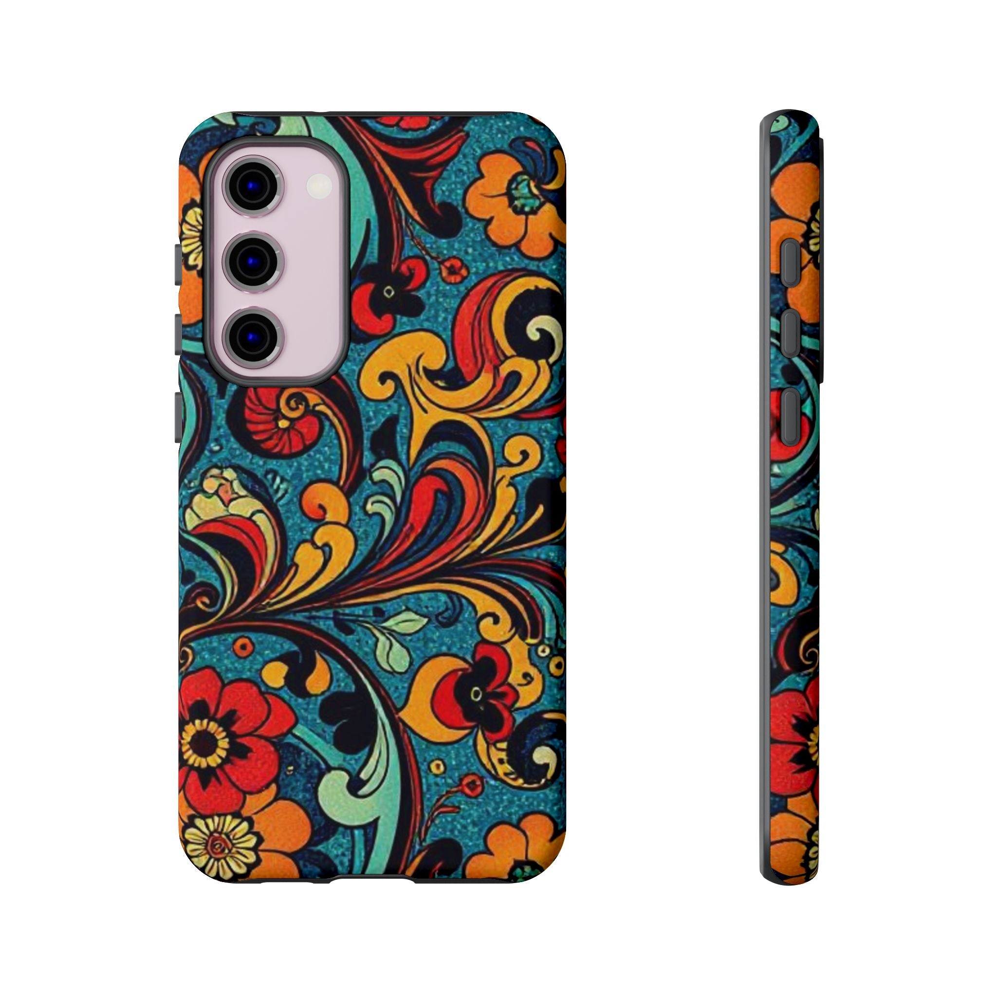 Floral Paisley Tough Case for Android