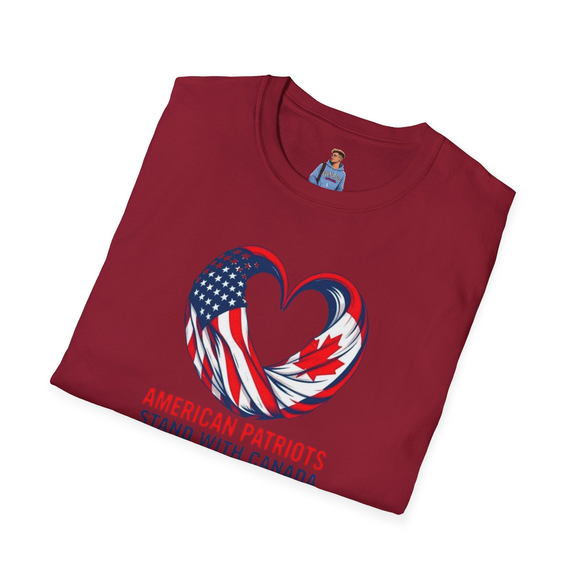 American Patriots Stand with Canada T-shirt