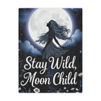 Stay Wild, Moon Child - Microfiber Blanket