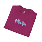 I See You Unisex Softstyle T-Shirt - Colorful Wave Design for LGBTQ+ Visibility