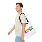 Rainbow Love Tote Bag