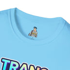 Unisex Softstyle T-Shirt - Trans Visibility Saves Lives Statement Tee