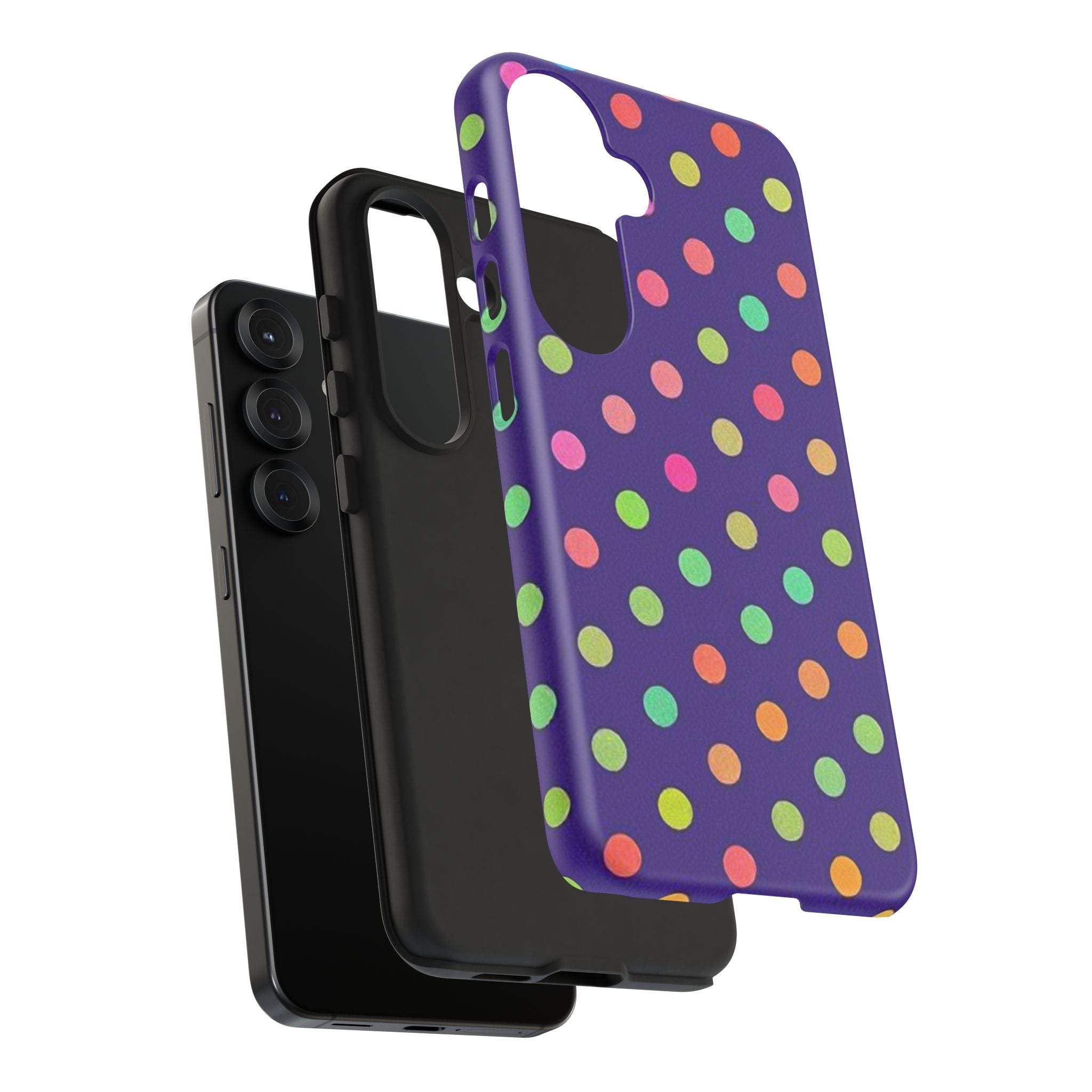 Colorful Polka-Dot Tough Case for Android