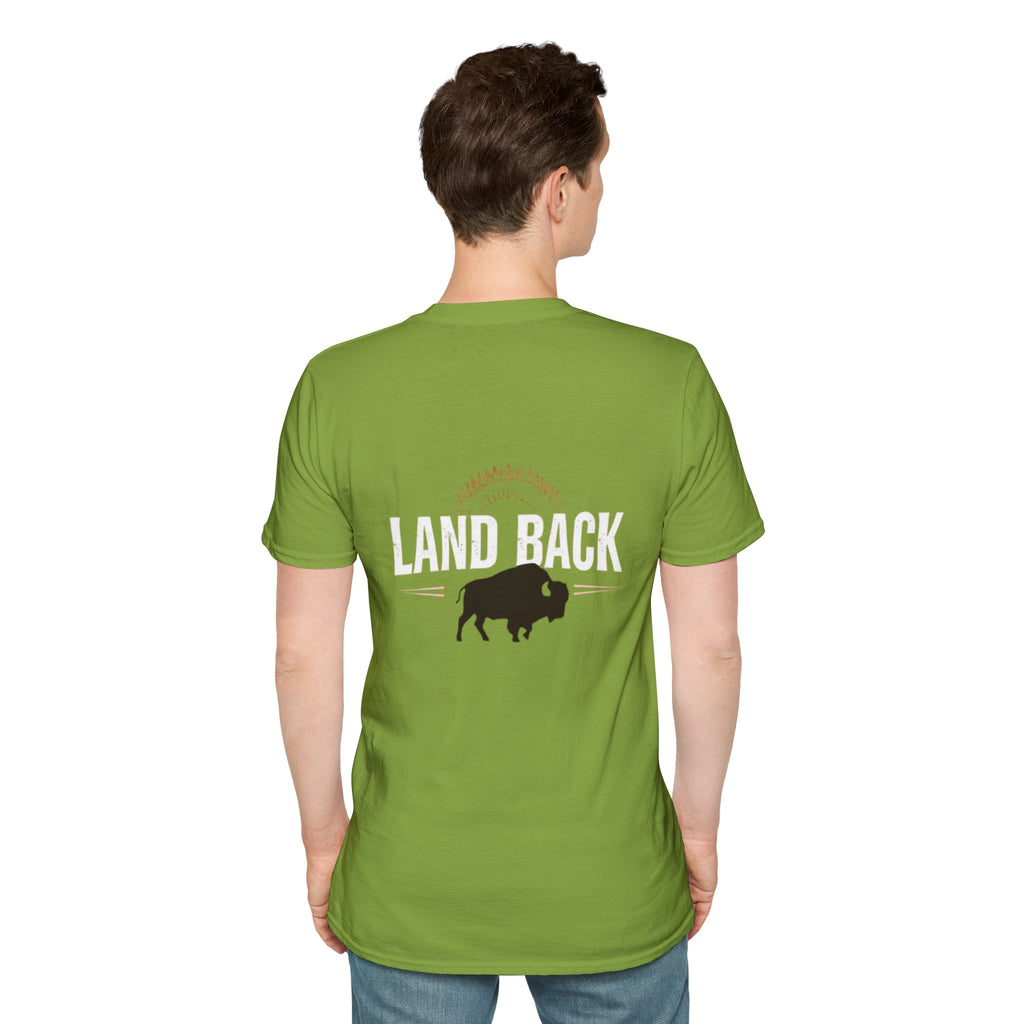 'Land Back' Unisex Softstyle T-shirt