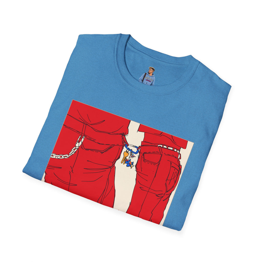Red Jeans by Audrey Pride Tree Las Vegas T-Shirt