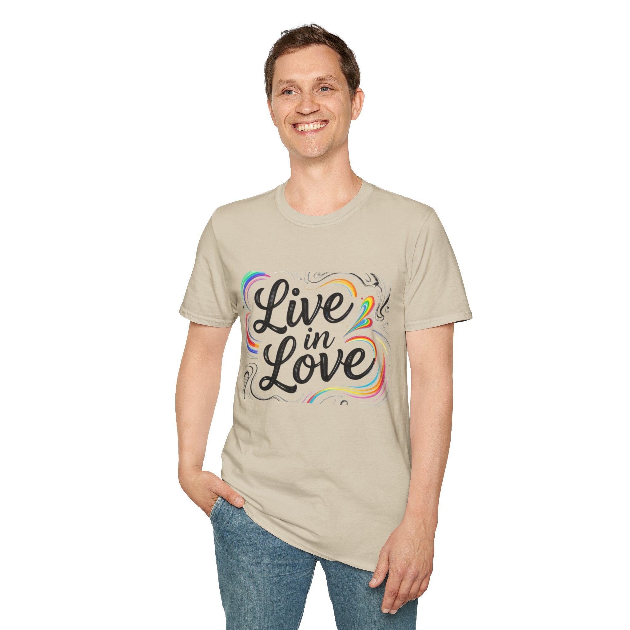 Live in Love Inspirational T-Shirt