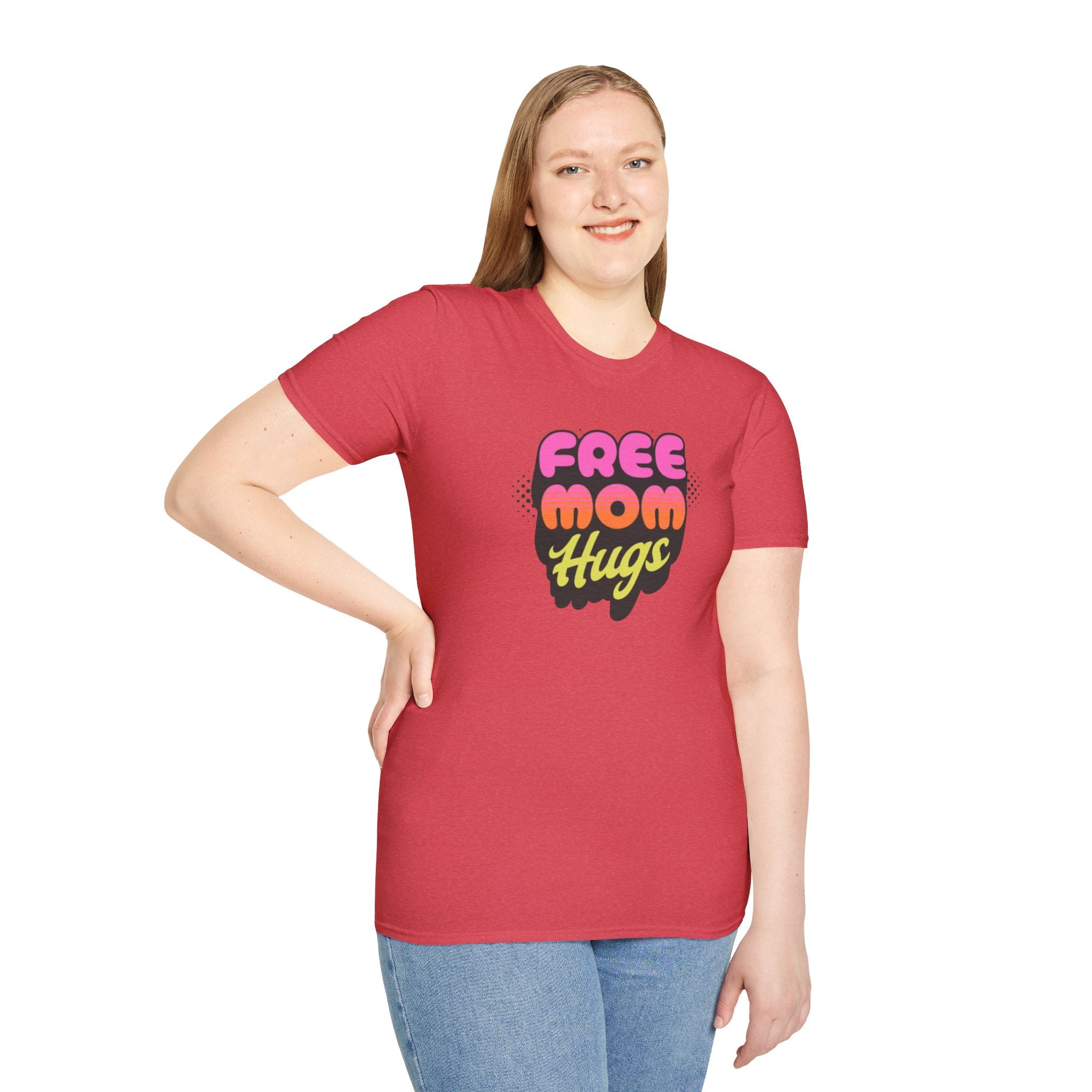 Free Mom Hugs Unisex Softstyle T-Shirt