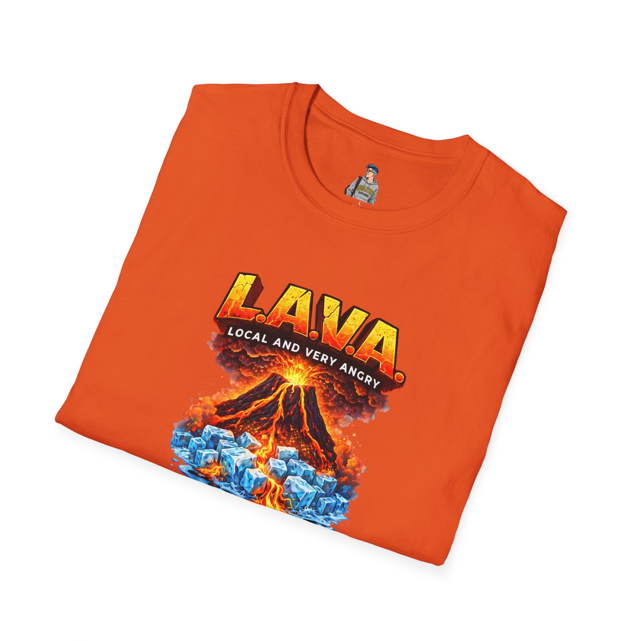 LAVA (Local and Very Angry)  Adult Fit Graphic Tee