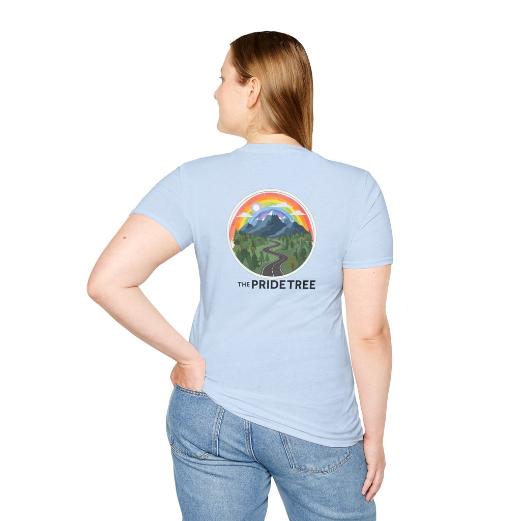 Pride Tree Las Vegas Mountain Graphic T-Shirt