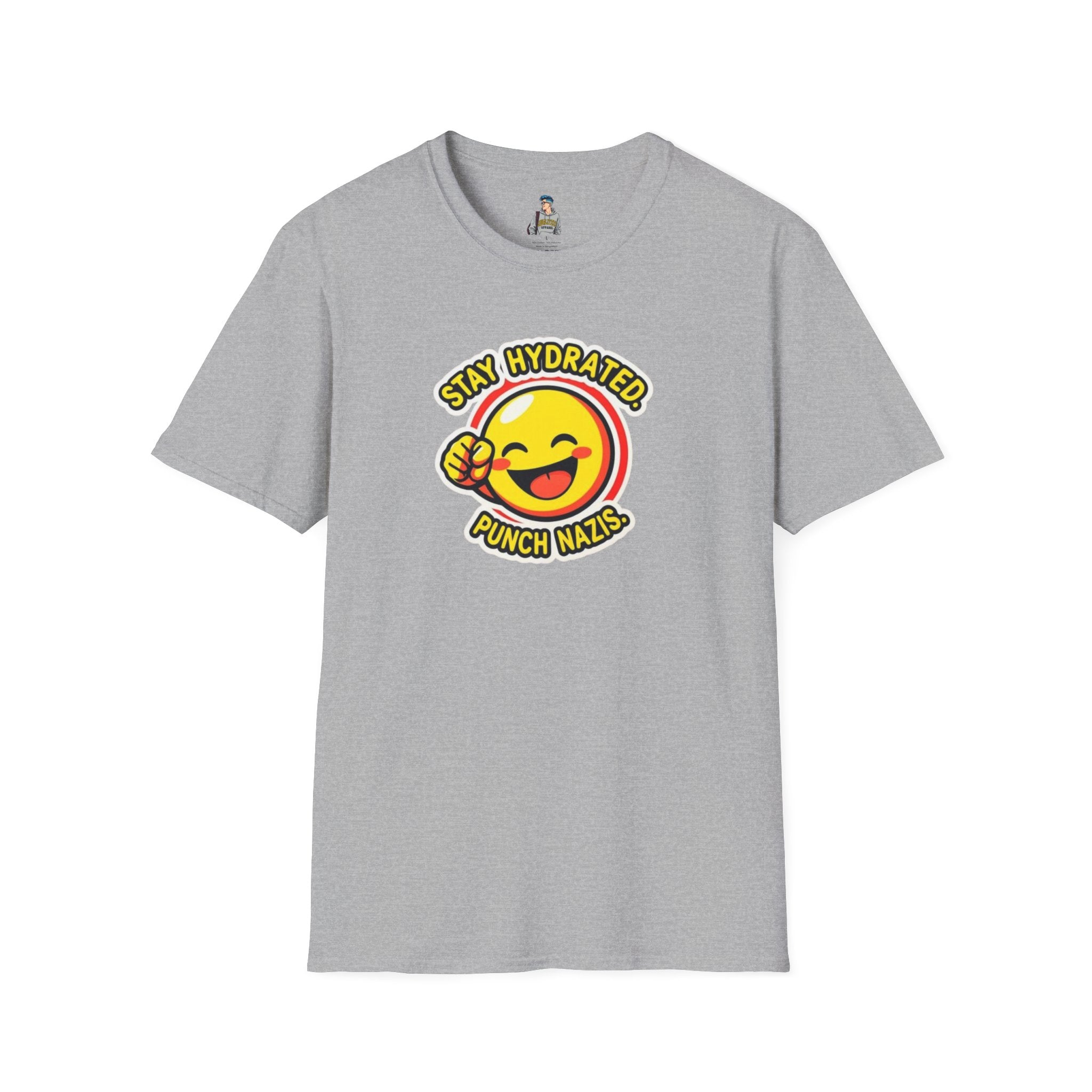 Stay Hydrated, Punch Nazis T-Shirt