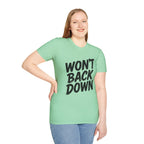 Won't Back Down Protest T-Shirt