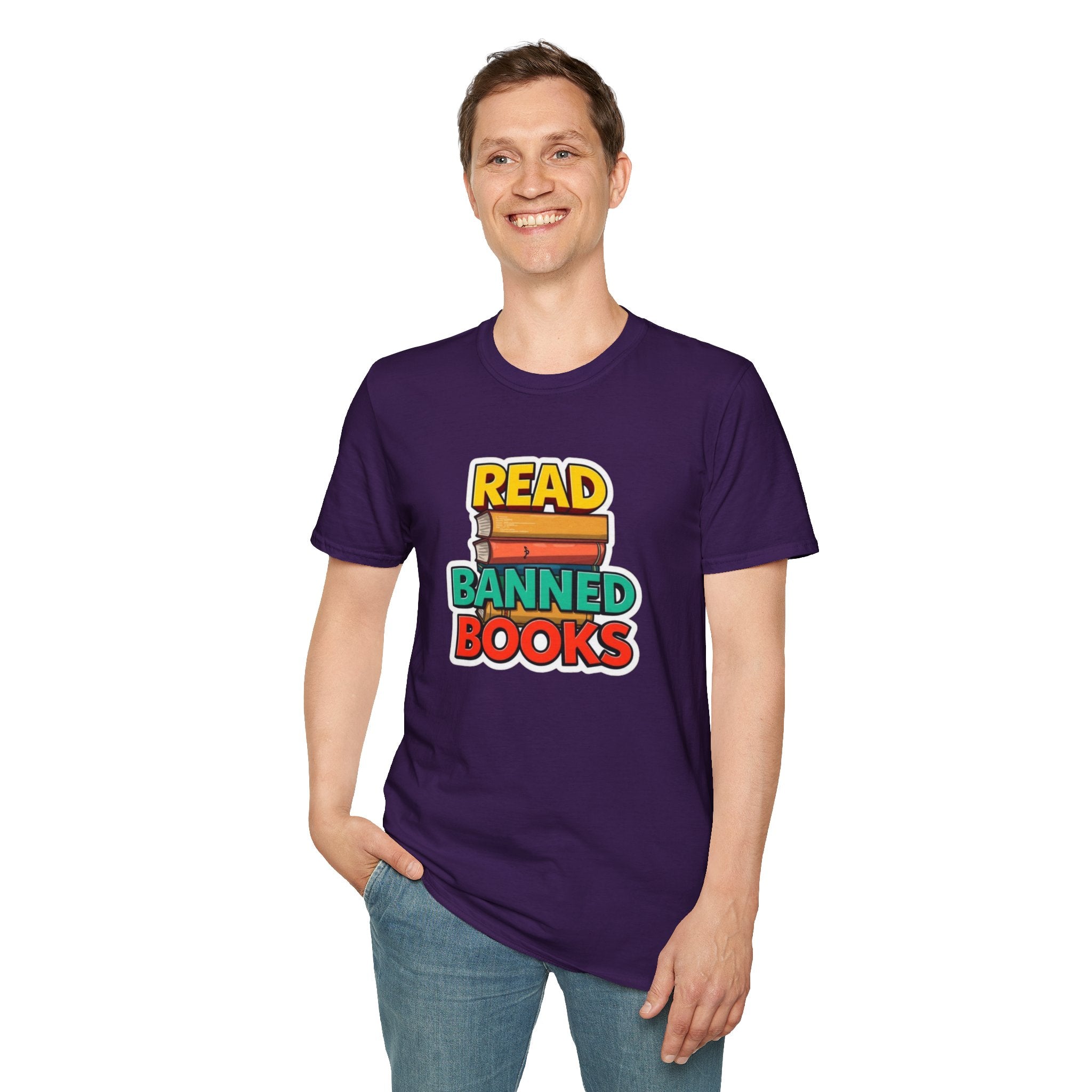 Unisex Softstyle T-Shirt - Read Banned Books