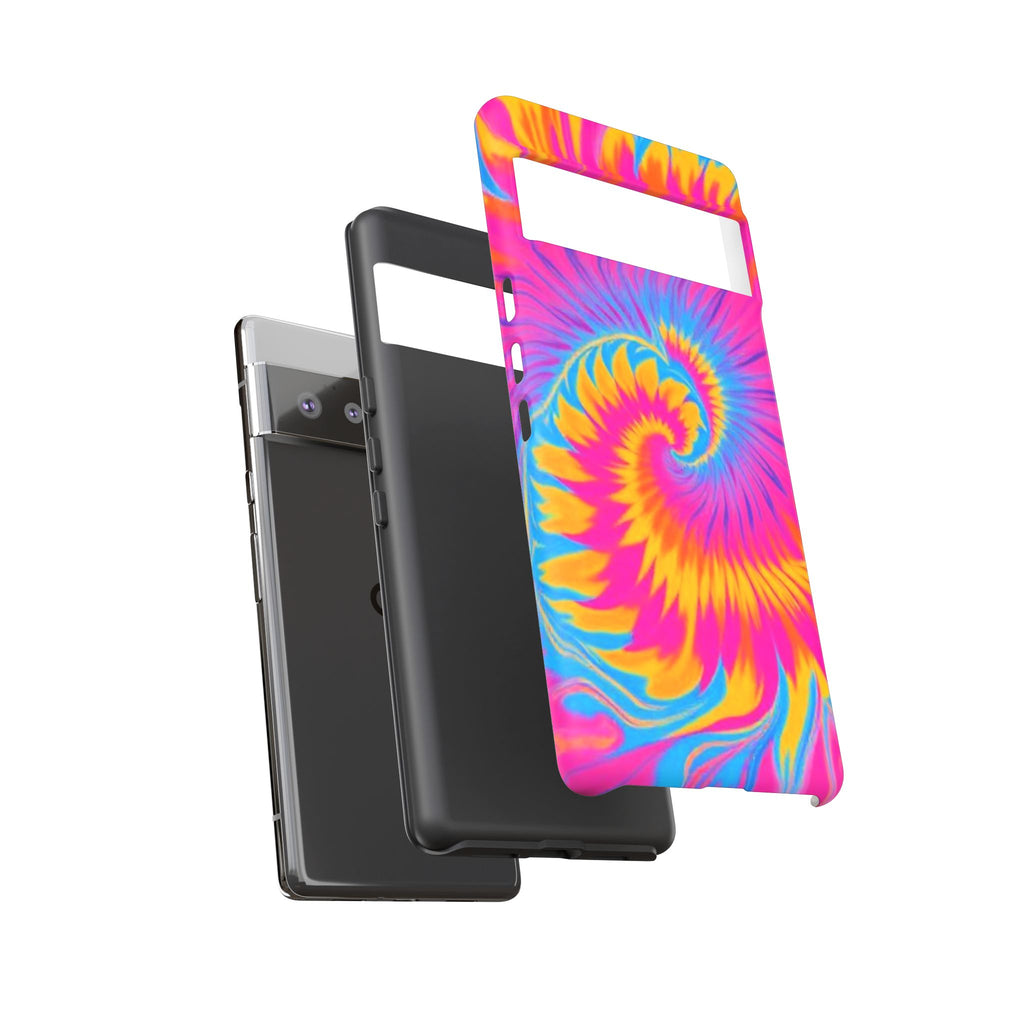 Vibrant Tie-Dye Swirl Tough for Android