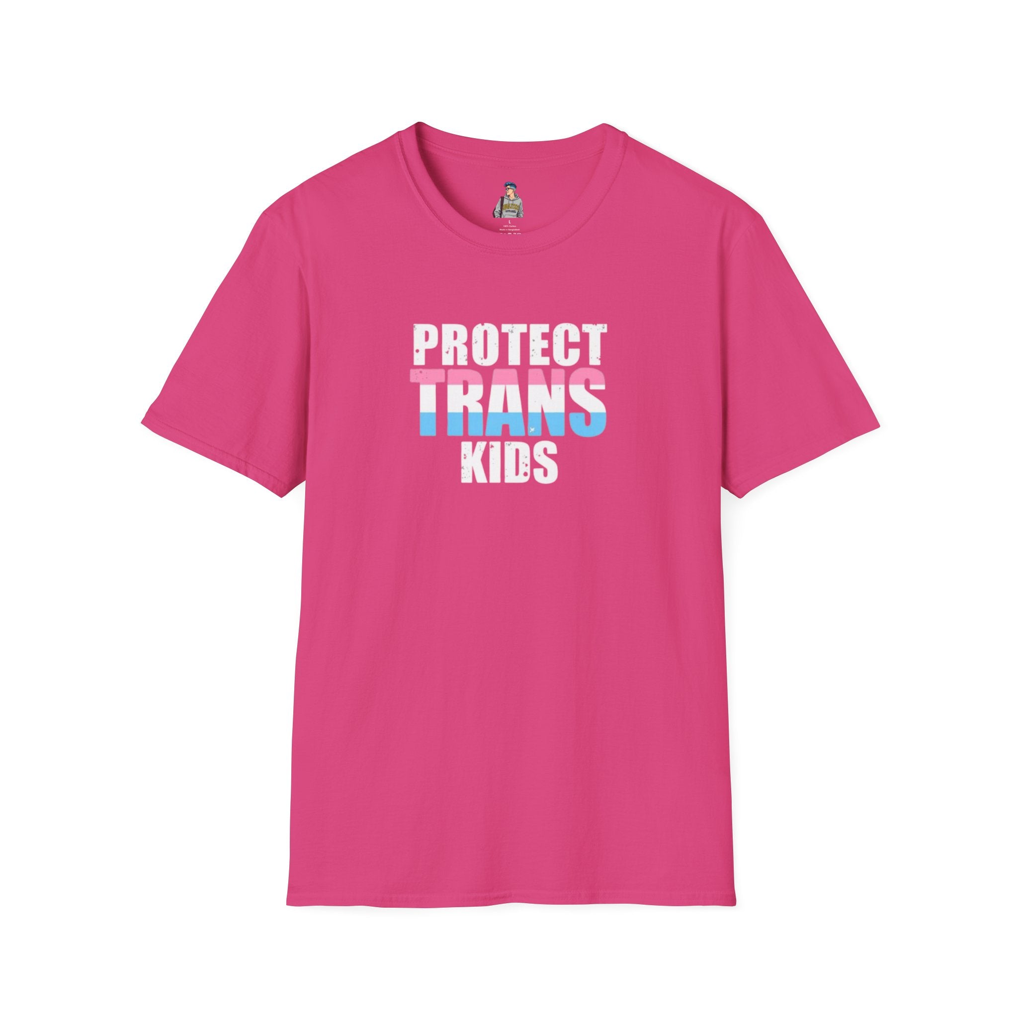 Unisex Softstyle T-Shirt - PROTECT TRANS KIDS