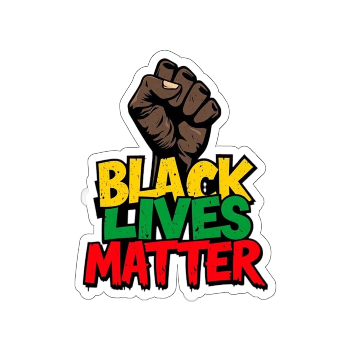 Die-Cut Stickers - Black Lives Matter