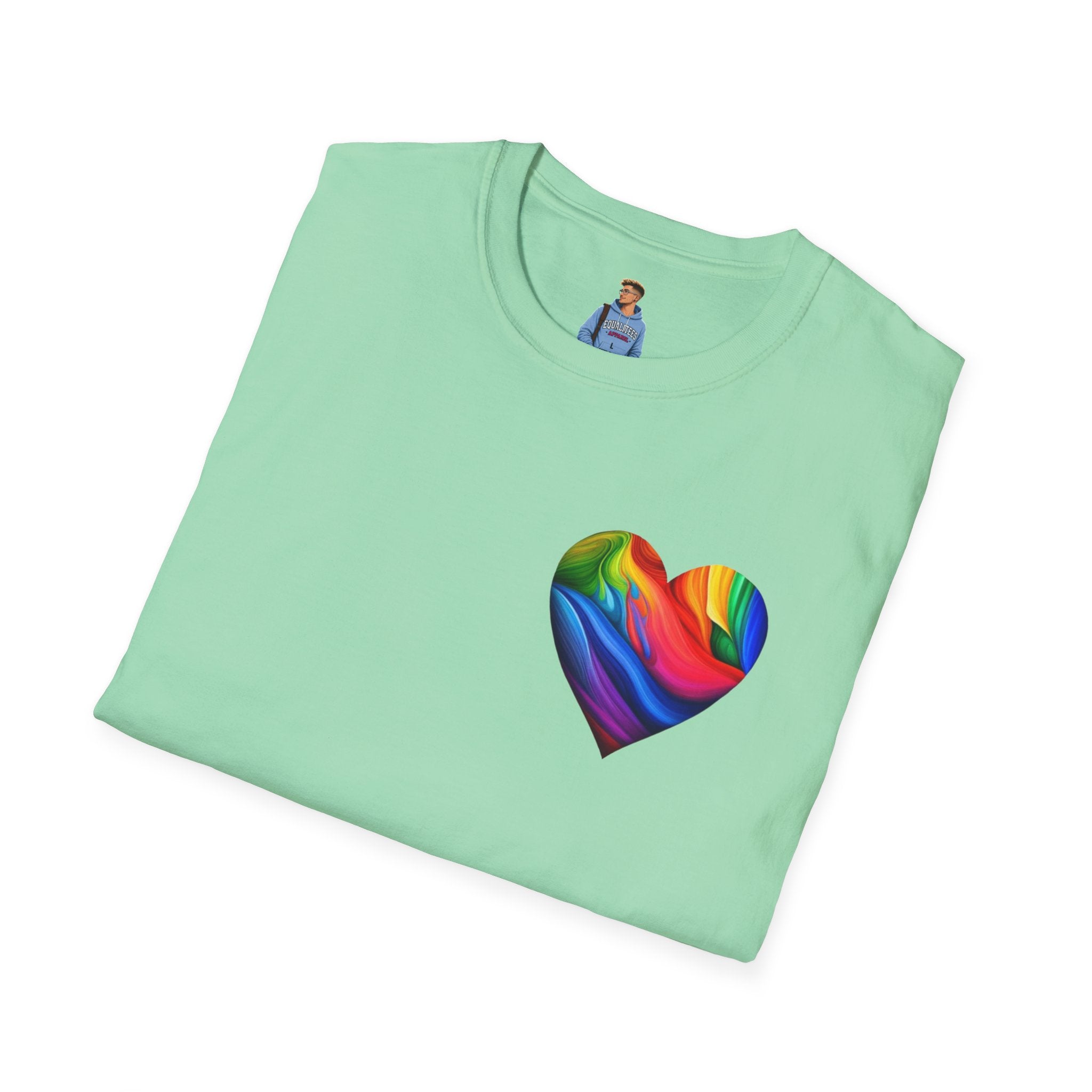 Pride Heart Design T-shirt