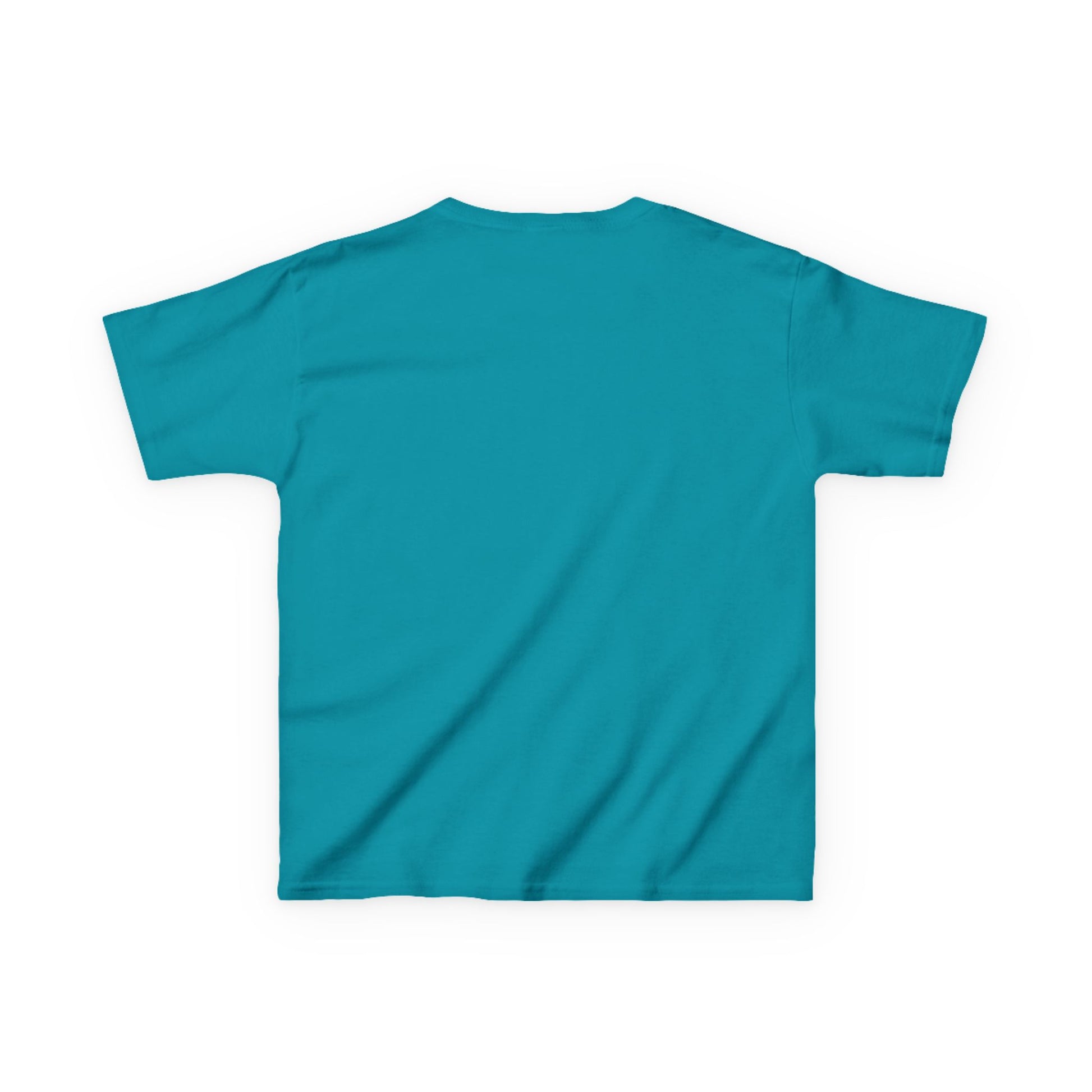 Colorful Fractal Dolphin Kids Heavy Cotton Tee