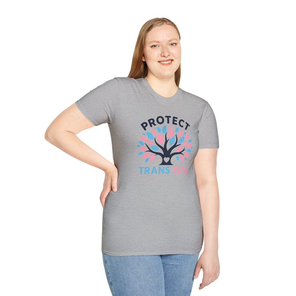 Protect Trans Kids Pride Tree Las Vegas T-Shirt