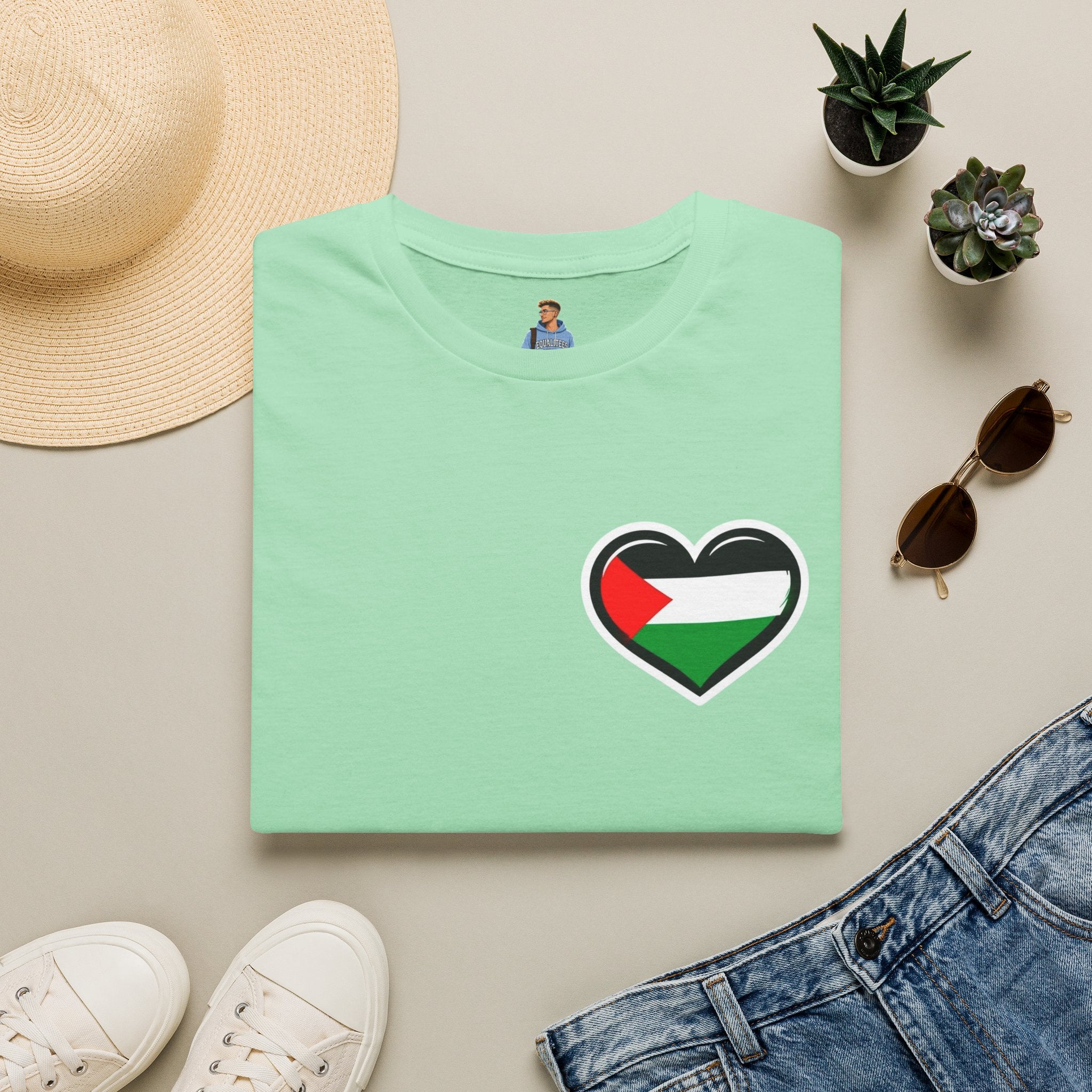 Stand with Gaza & We Are All Palestine Graphic Tee