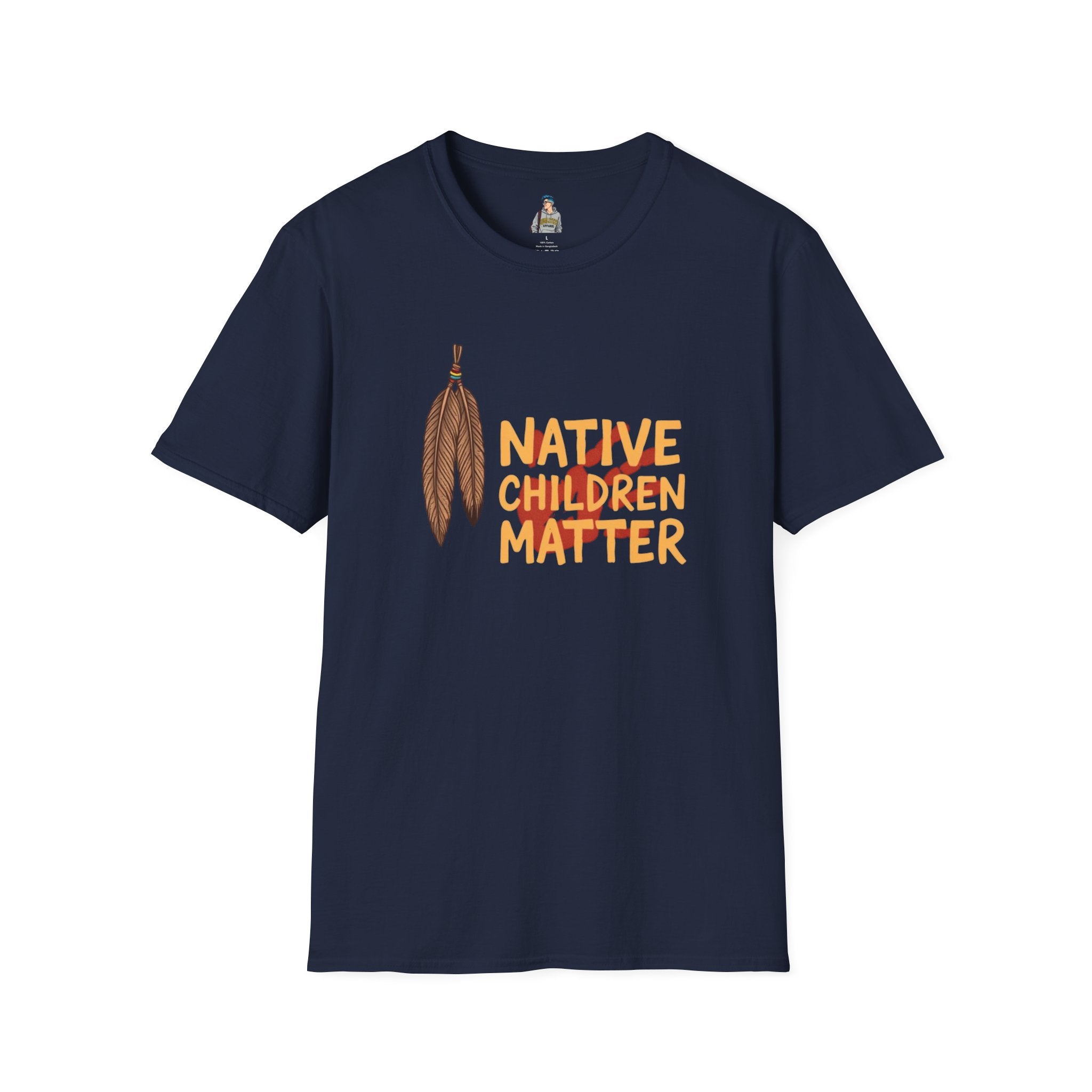 Unisex Softstyle T-Shirt - Native Children Matter