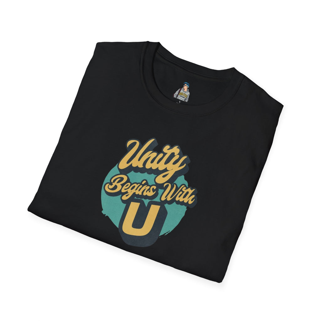 Unity Begins With U Unisex Softstyle T-Shirt