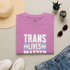 Trans Lives Matter Unisex Softstyle T-Shirt - Support LGBTQ+ Rights