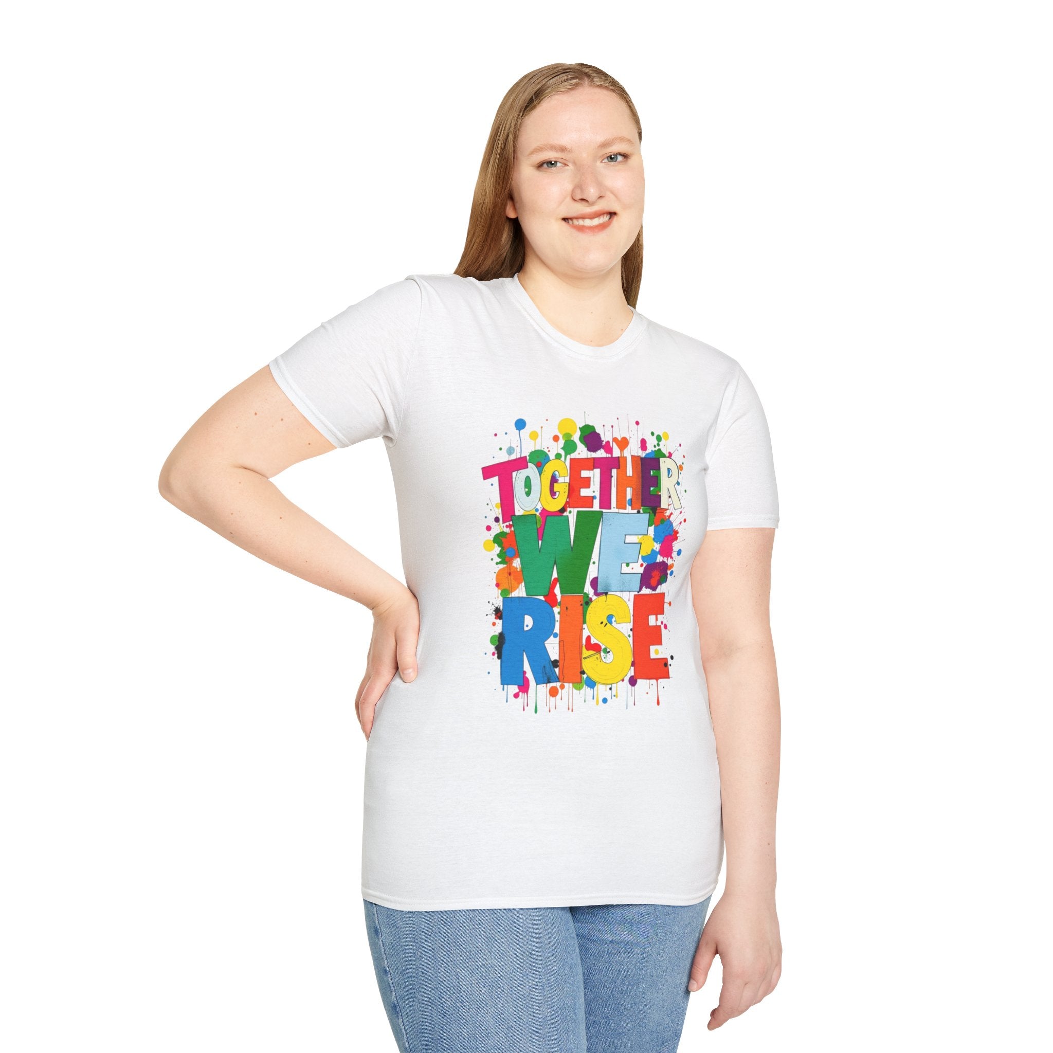 Together We Rise Unisex Softstyle T-Shirt