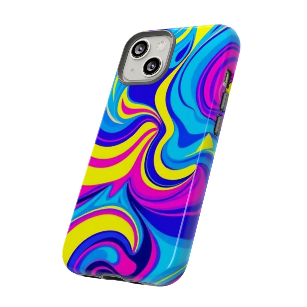 Psychedelic Swirl Tough Phone Case for iPhone