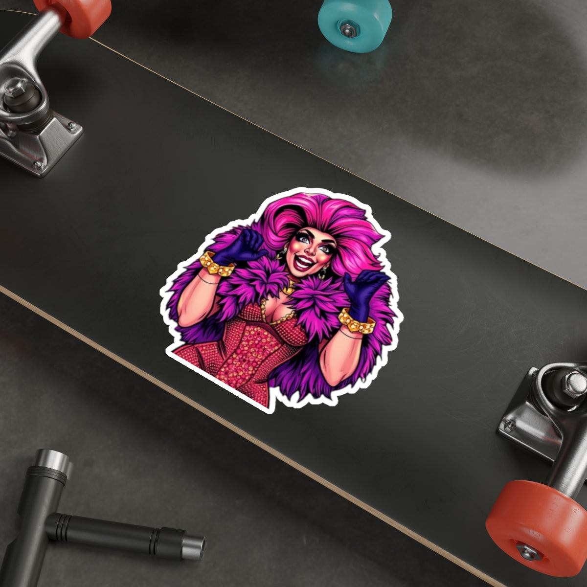 Die-Cut Stickers - Drag Queen