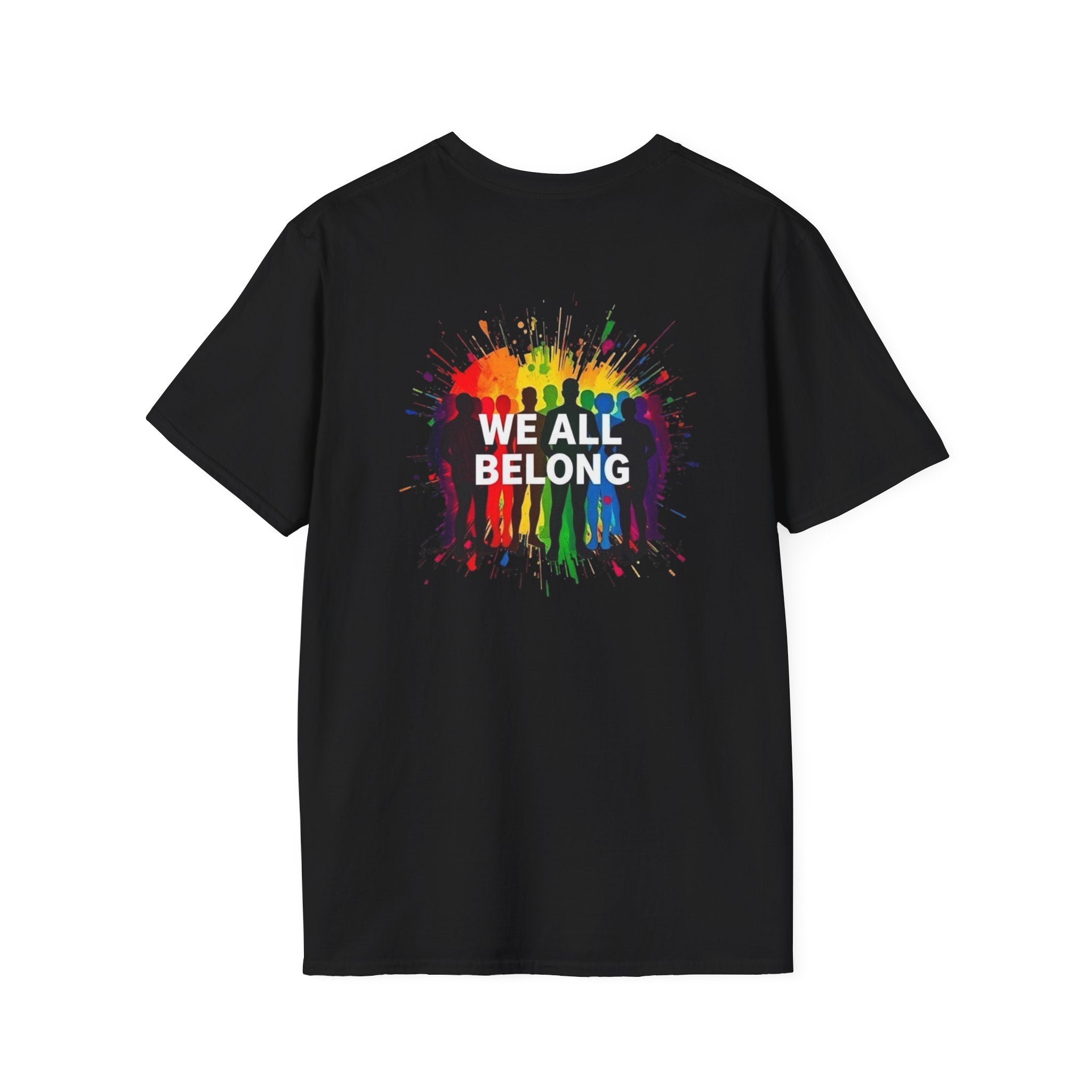 Nothing Makes You An Expert On Skin You Don't Live In' Statement Tee - Inclusive Rainbow Design