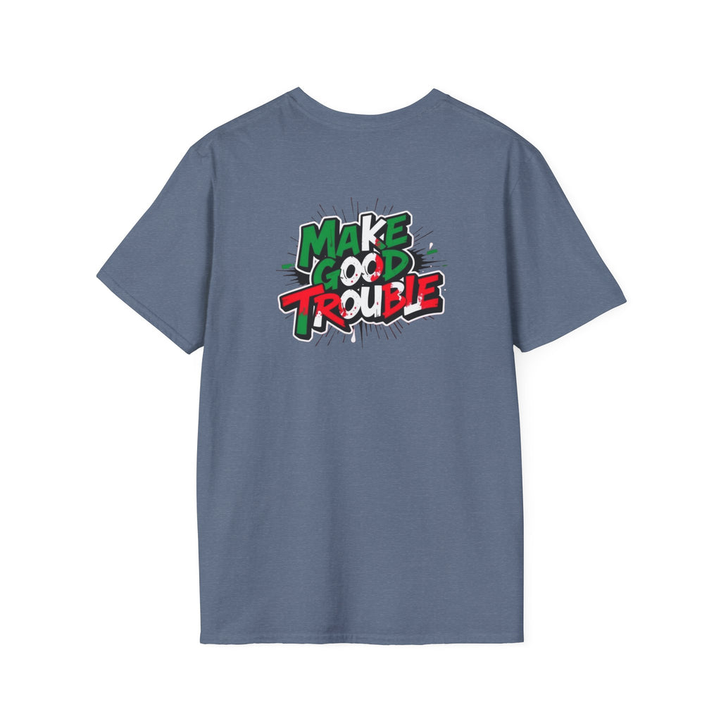 Make Good Trouble T-shirt  Fun Graphic Tee for Activists & Trendsetters