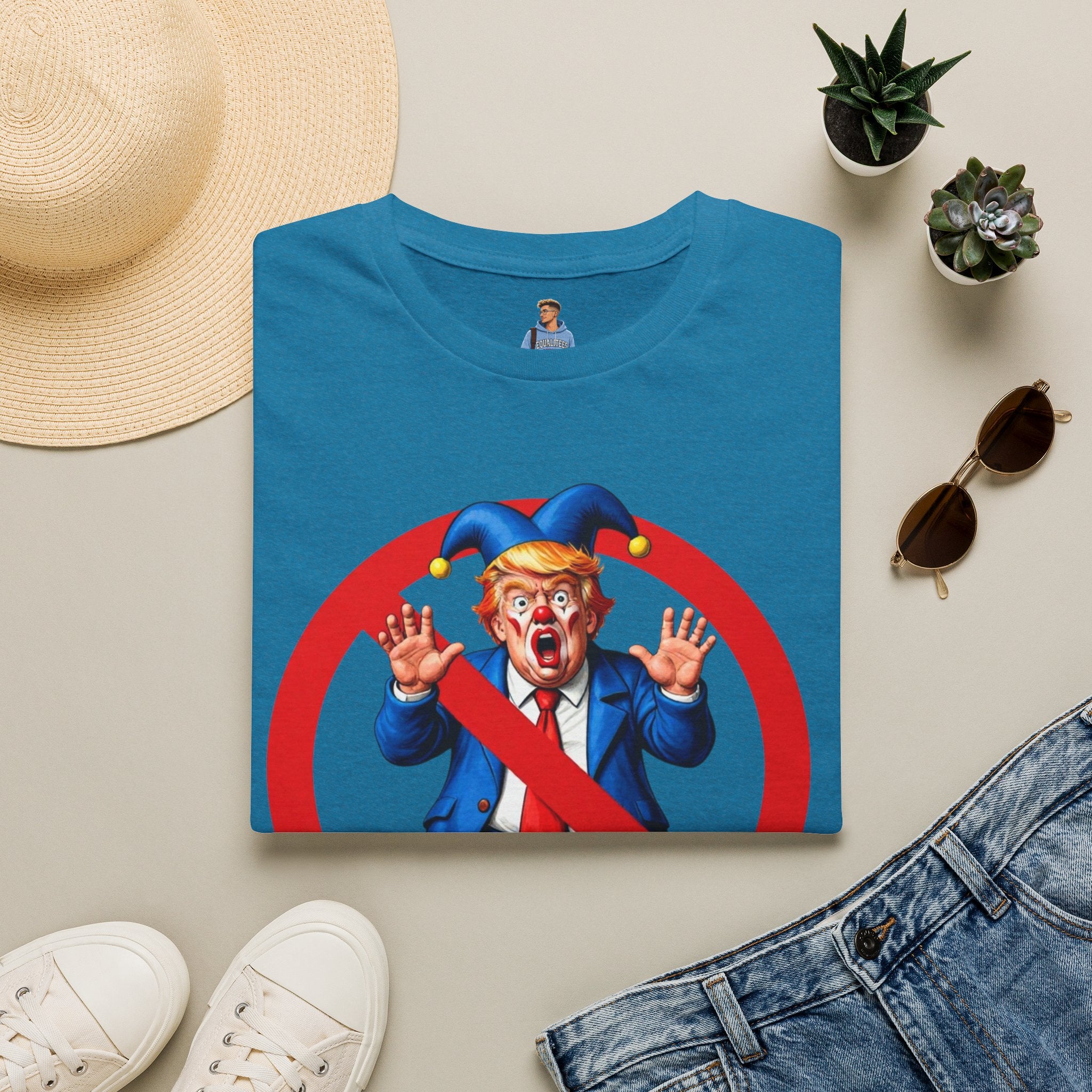 NO CROWN FOR THE CLOWN T-Shirt - NO KINGS IN AMERICA