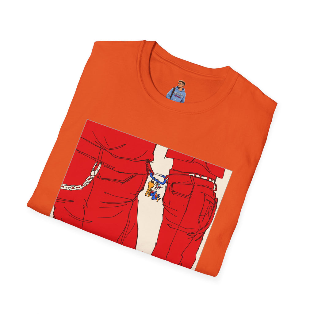 Red Jeans by Audrey Pride Tree Las Vegas T-Shirt