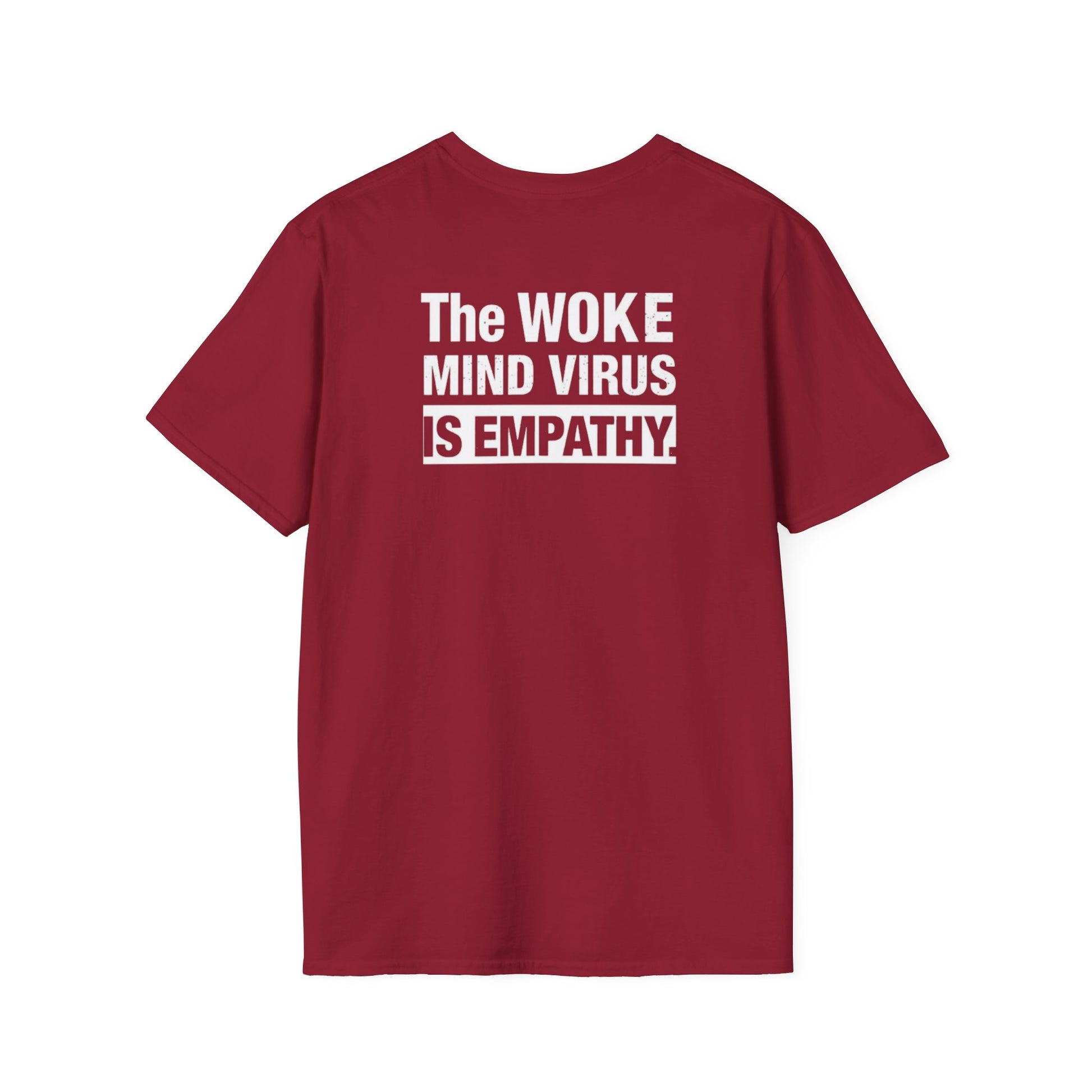 Woke is Empathy Unisex Softstyle T-Shirt - Bold Statement Tee for Everyday Activists