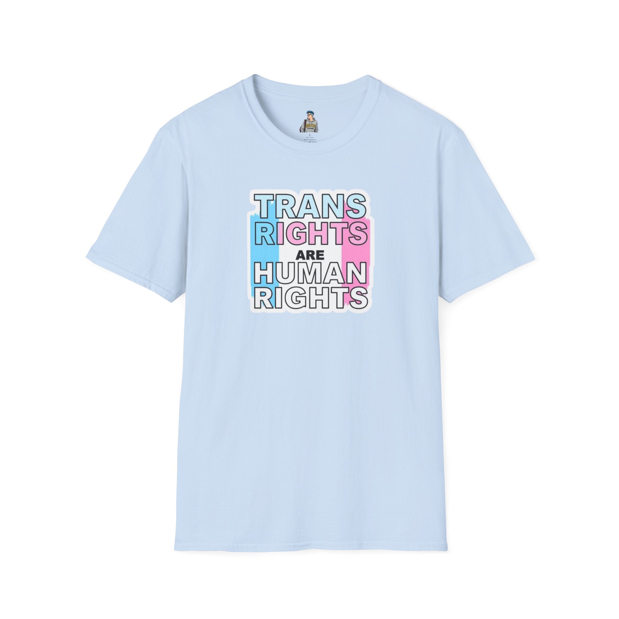 Trans Rights Unisex Softstyle T-Shirt - Support Equality & Trans Rights