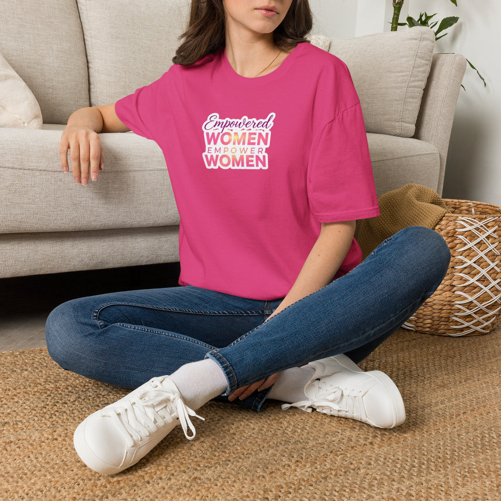 Empowered Women T-Shirt | Unisex Softstyle Tee for Women’s Empowerment