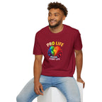 Pro Life Means Every Life Pride Tee