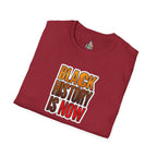 Unisex Softstyle T-Shirt - "Black History is Now" Inspirational Tee