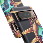 Statue of Liberty Neon Glowing Art Tough Case for Android & iPhone