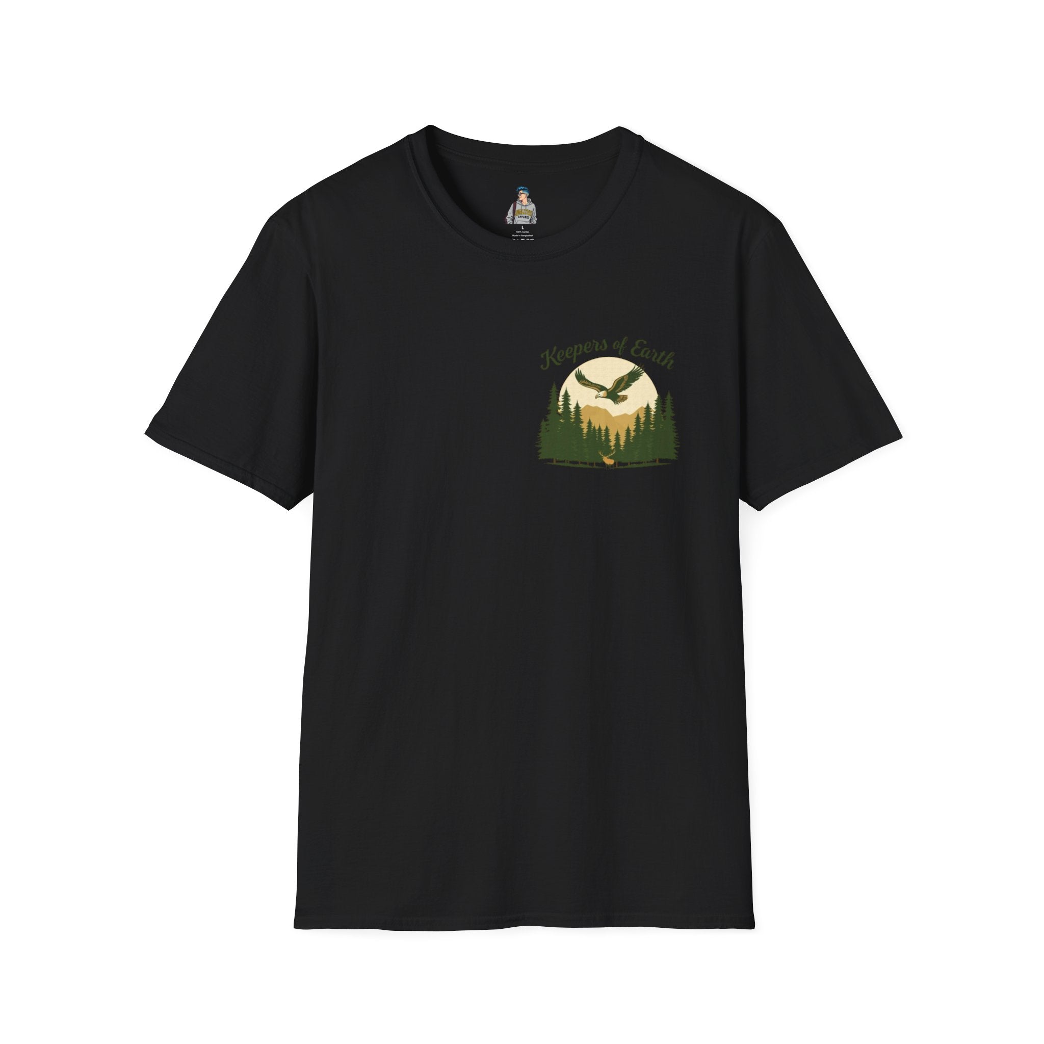 Keepers of the Earth Eagle and Elk T-shirt