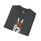 Grow Peace Unisex Softstyle T-Shirt - Boho Inspiration, Perfect for Festivals and Everyday Wear