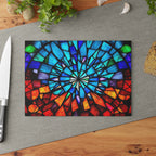 Stained Glass Cutting Board - Colorful Kitchen Decor