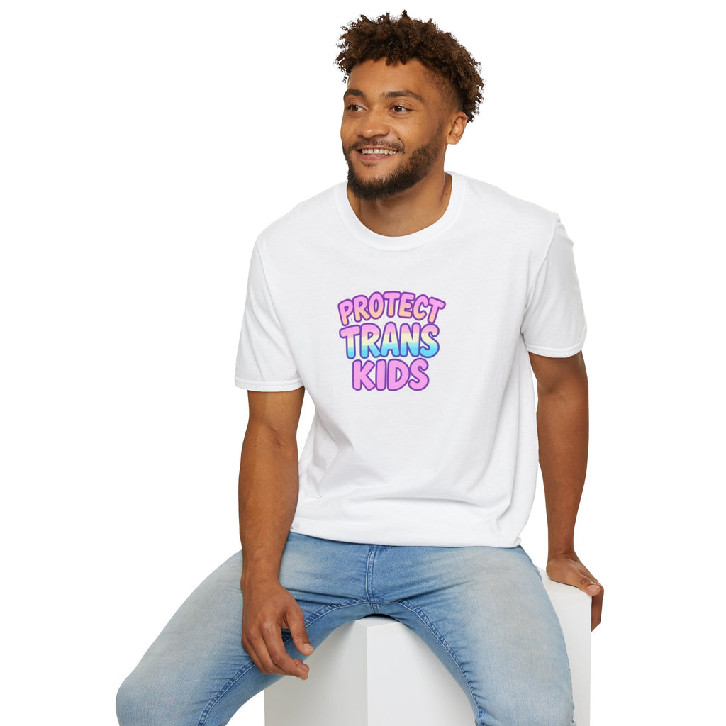Unisex Softstyle T-Shirt - Protect Trans Kids Tee