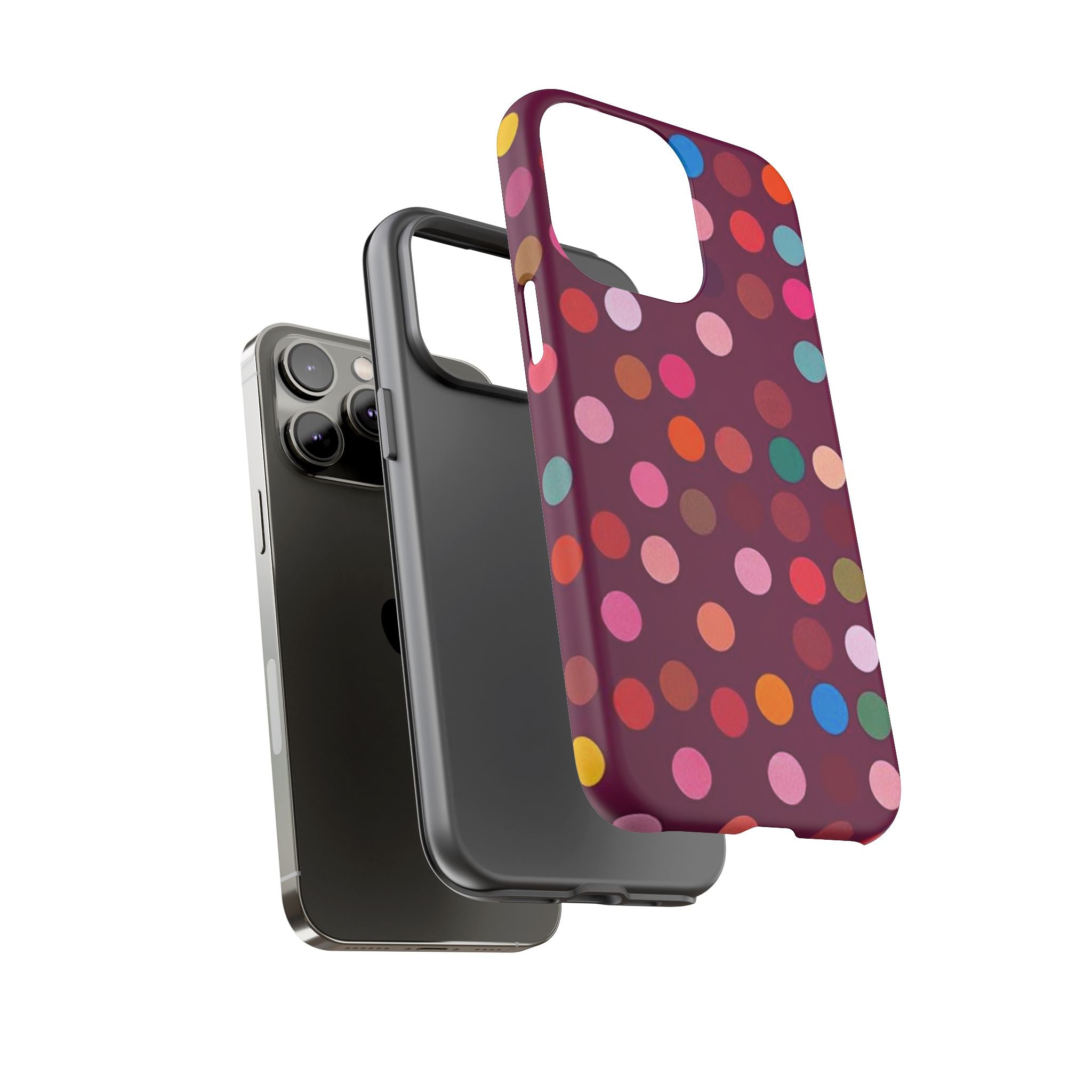 Polka Dot Tough Case for iPhone