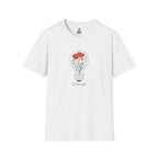 Be the Light Floral T-Shirt | Unisex Softstyle Tee for Positive Vibes